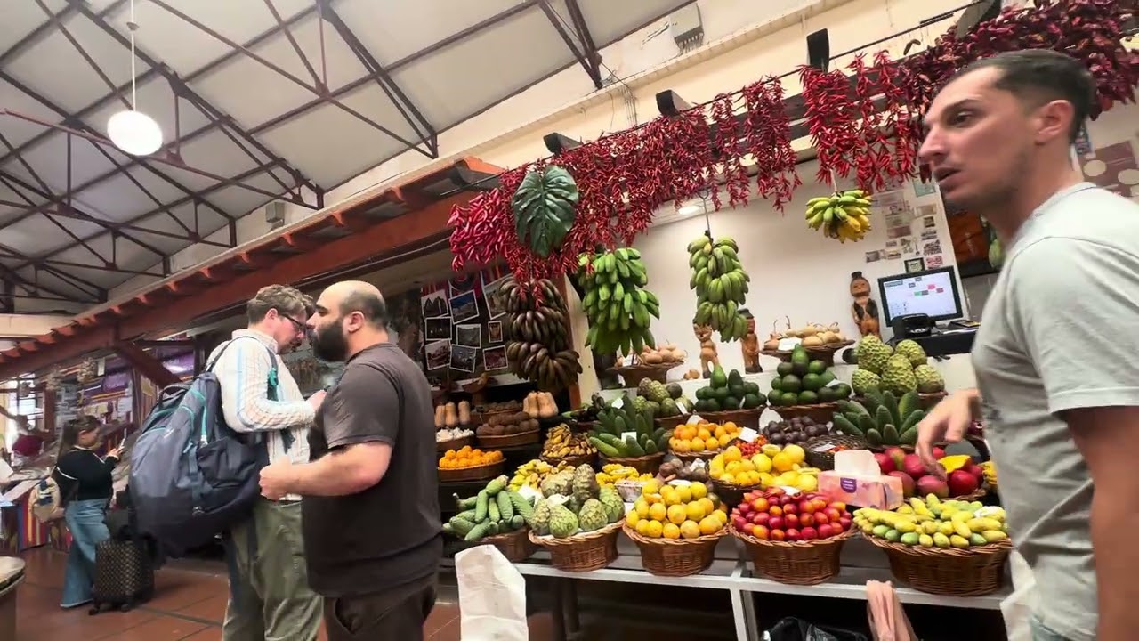 #madeira #funchal #mercado dos lavradores #local #market 
