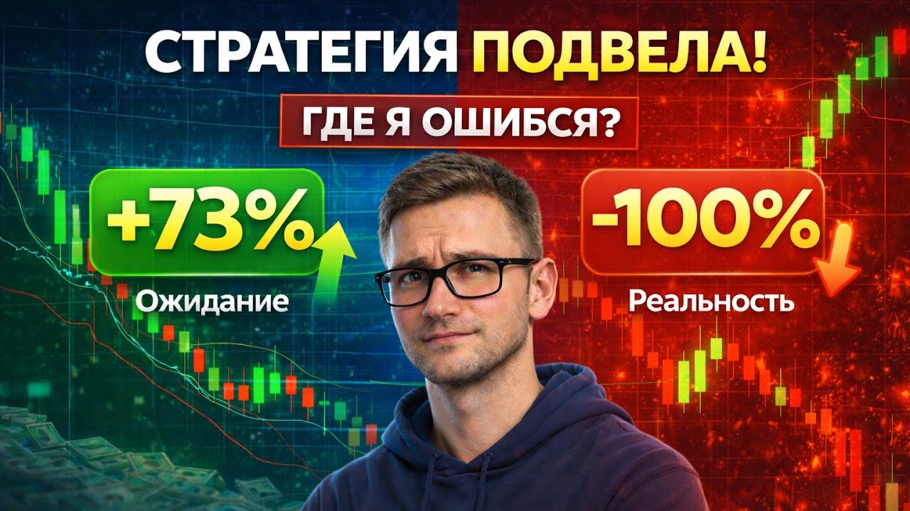 Я СЛИЛ ВЕСЬ БАЛАНС! ПОЧЕМУ СТРАТЕГИЯ НЕ СРАБОТАЛА? РАЗБИРАЮ КАЖДУЮ ОШИБКУ!