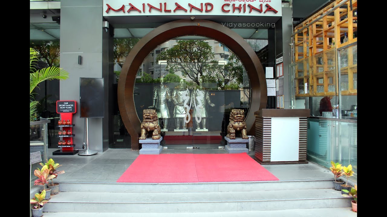 My Parents Tasted New Menu @Mainland China, Orion Mall-Bengaluru