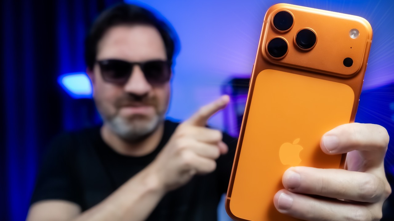 Comprei e testei: VOCÊ não precisa disso (economize seu dinheiro!) | iPhone 17 Pro Max Cosmic Orange