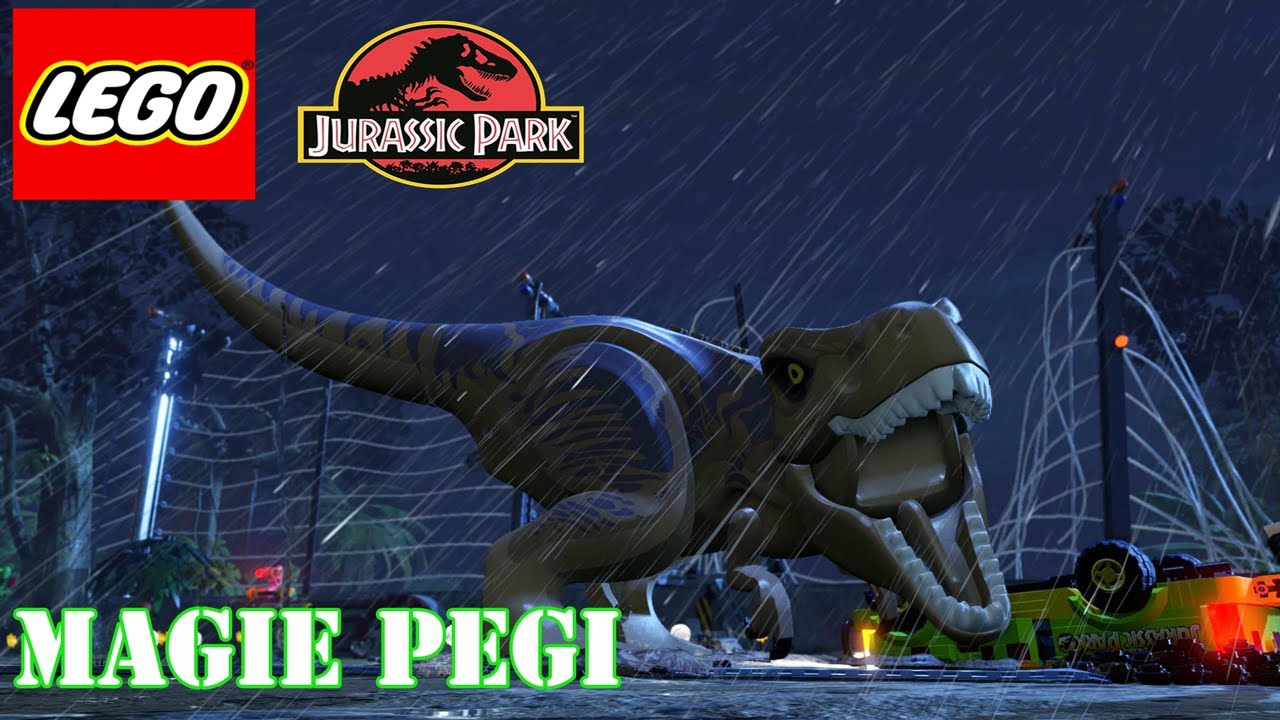 Lego Jurassic Park Padok Tyranozaura