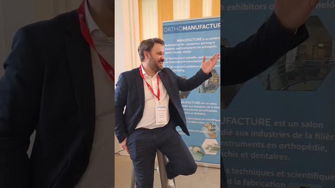 Interview du Dr. Bertrand SEMAY - Chirurgien Orthopédique - Jonhson & Jonhson MedTech (F)