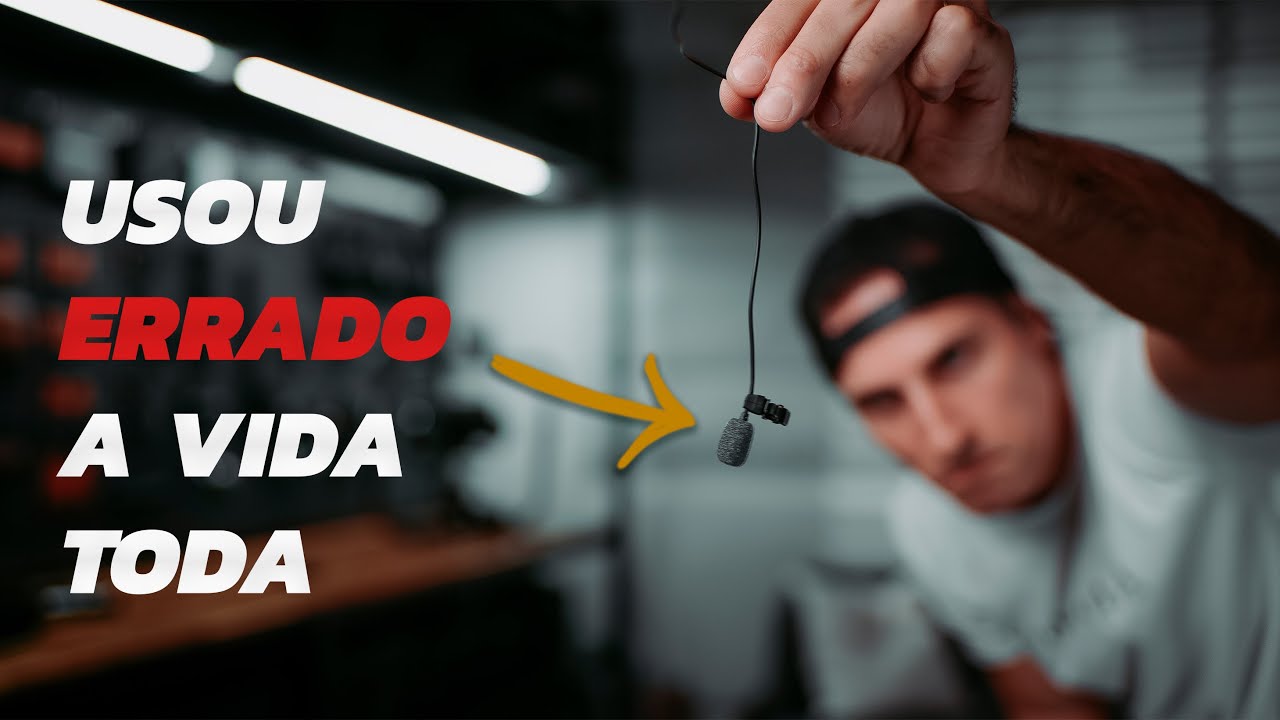 Voce usa  MIC de LAPELA ERRADO  - Tutorial + PRESET GRÁTIS de Tratamento