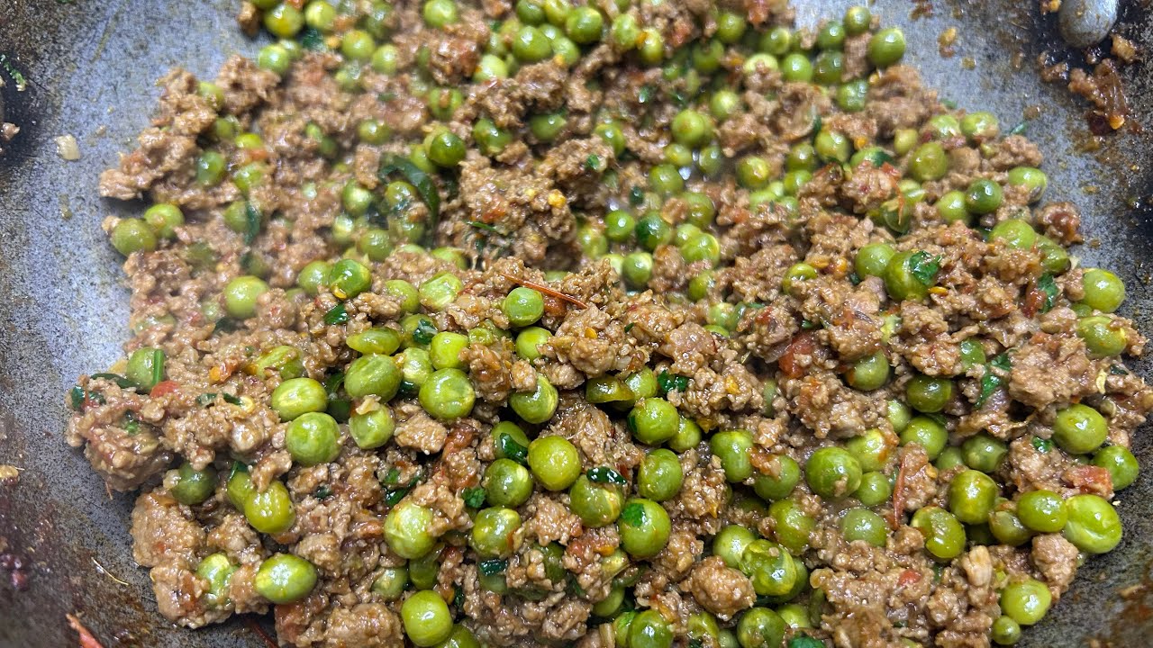 Matar Qeema #shazikitchen 