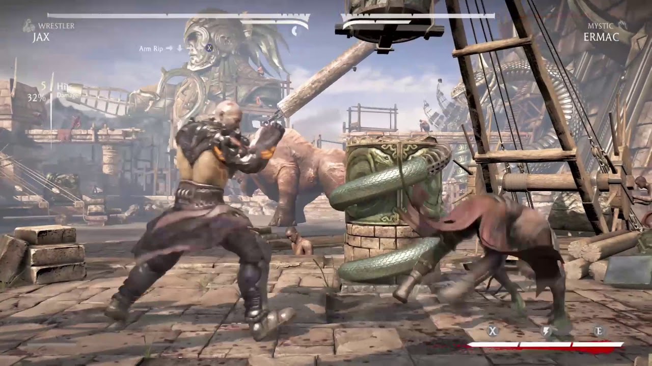 Jaxes Revenge on Ermac for his arms