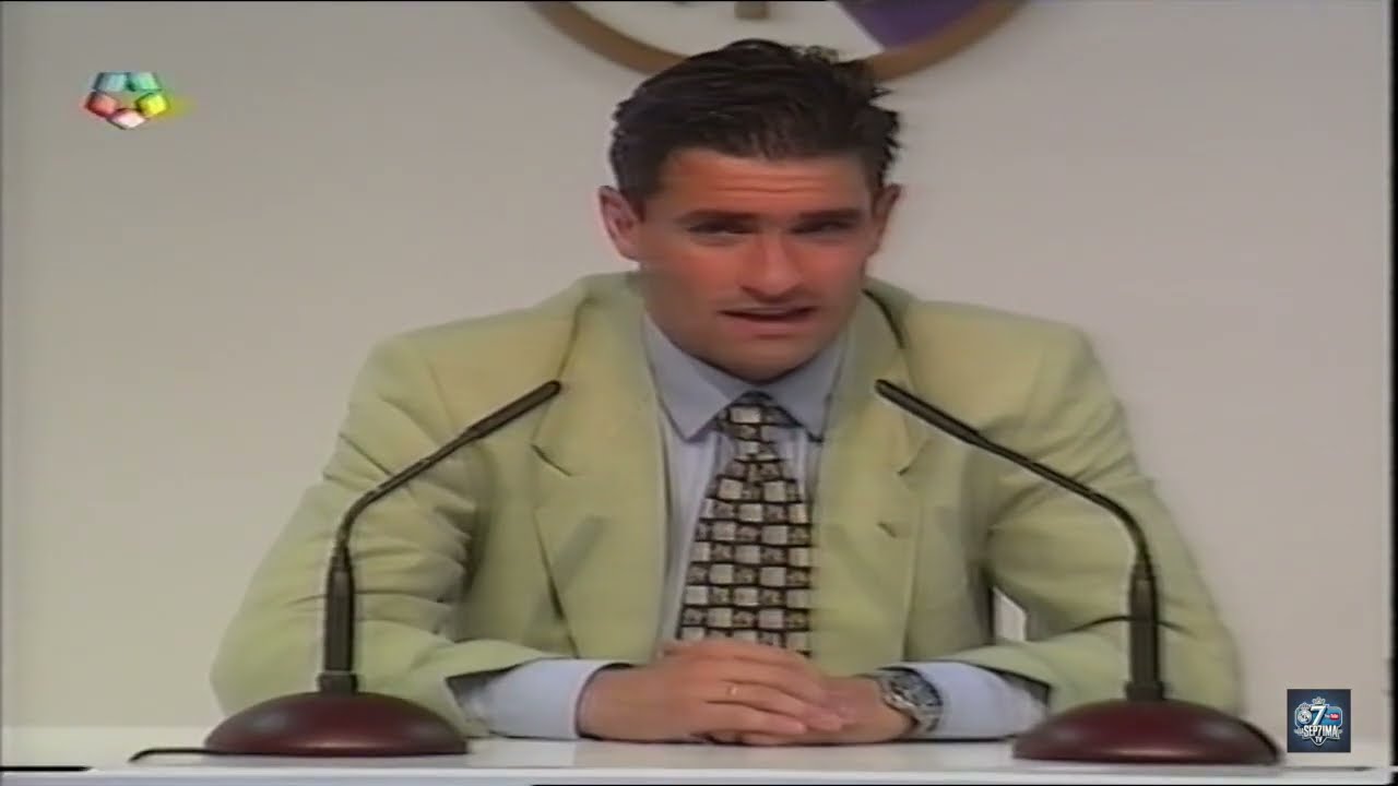 MICHEL Y SU DESPEDIDA DEL REAL MADRID (19/5/1996)