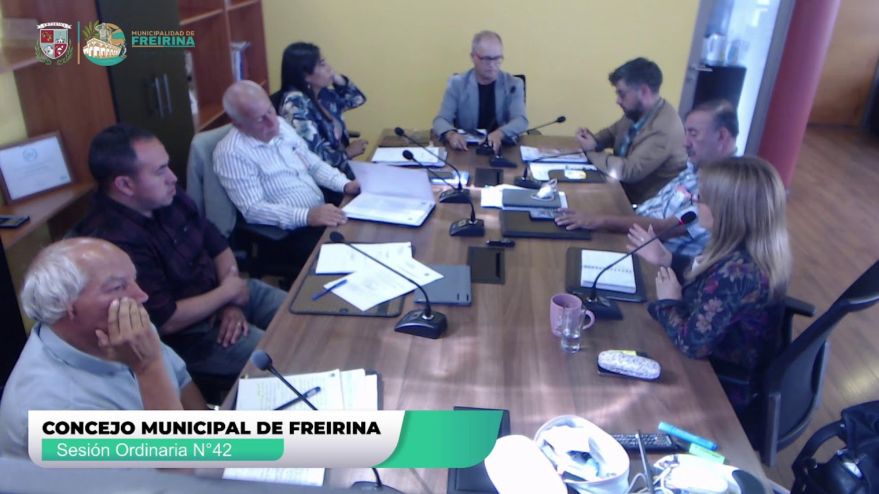 Sesión Ordinaria N°42 Concejo Municipal