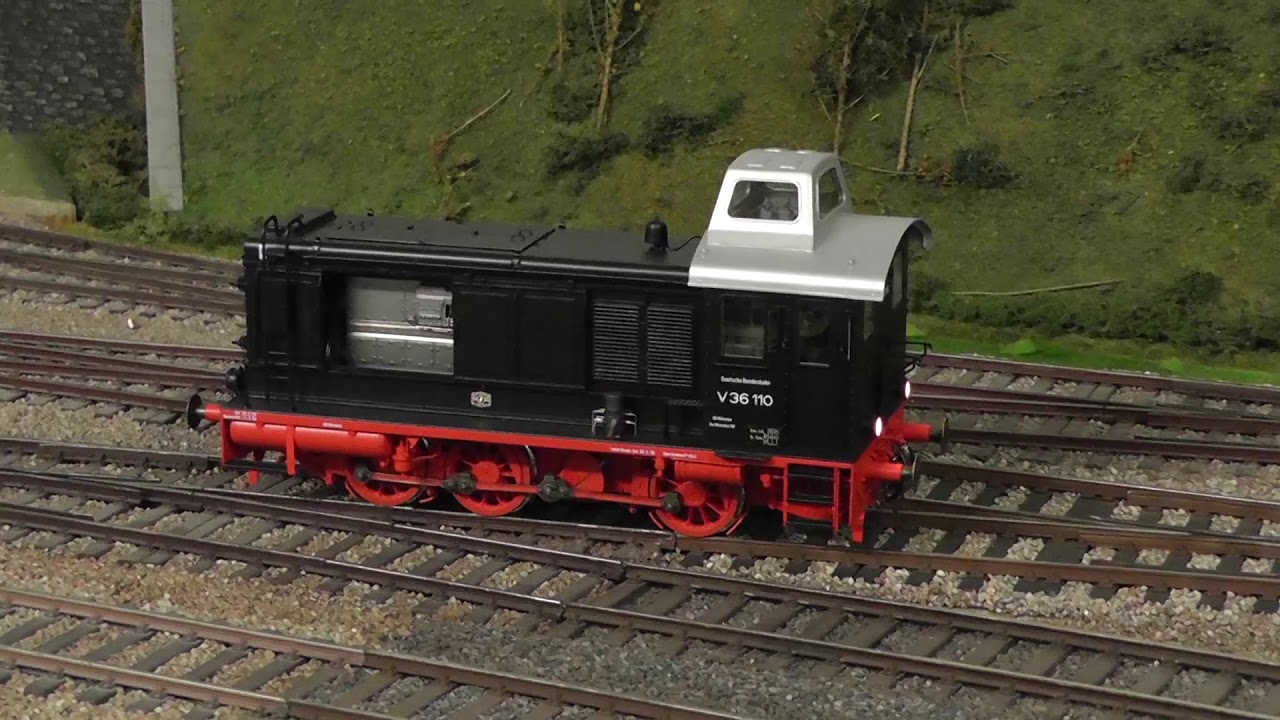 Dingler V36, Spur 1, Spoor 1, Gauge One, Full HD,