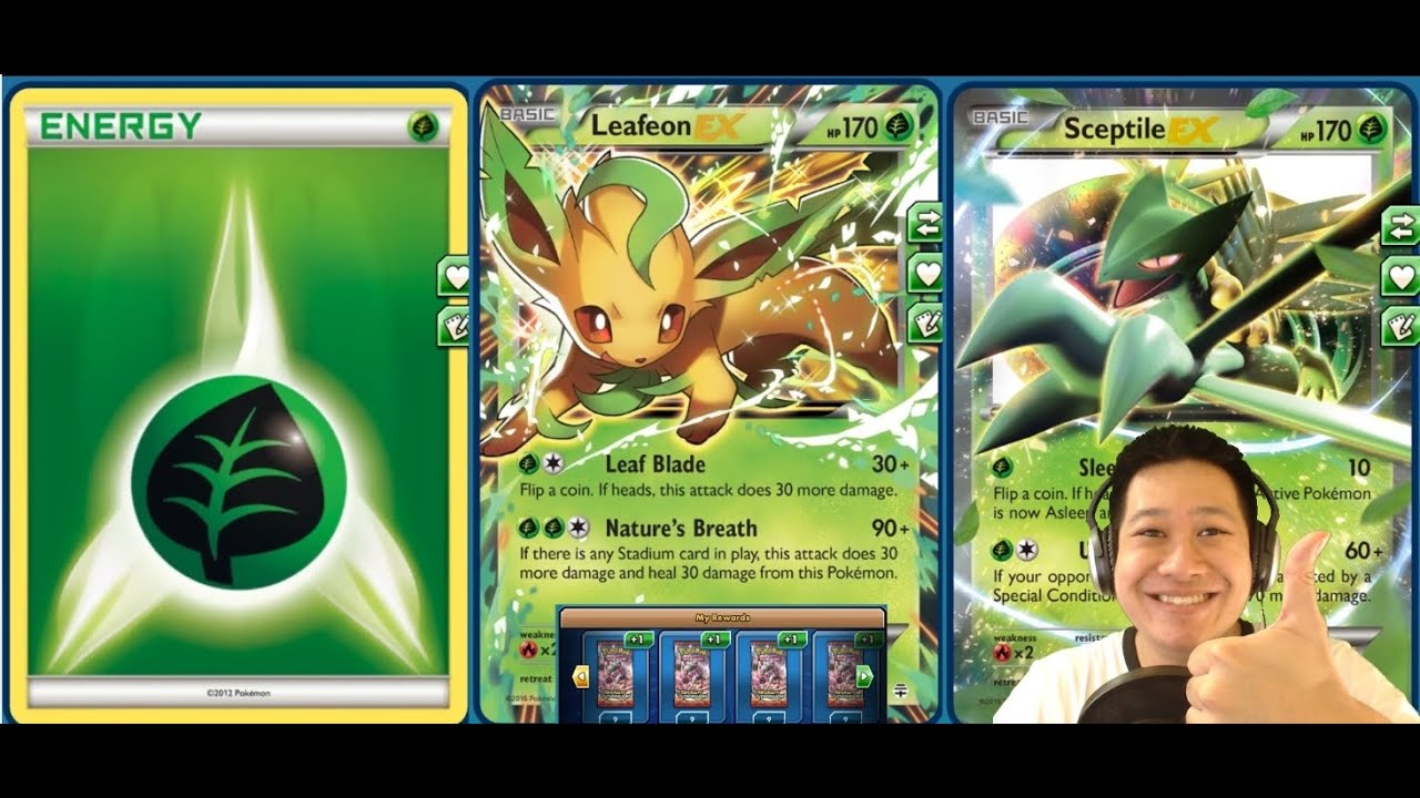 Efficient Leafeon Ex / Sceptile Ex Deck, Quick 120+ Damage + Disruption = Dangerous Combination