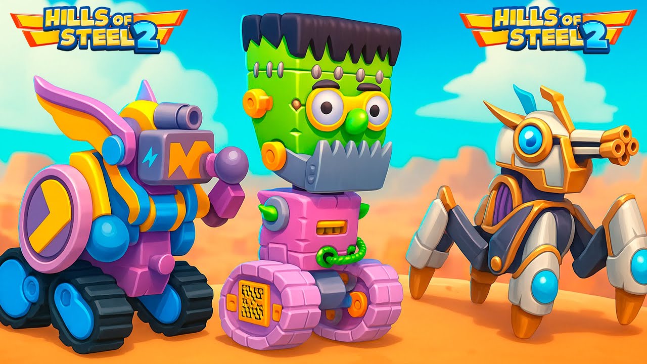 Мои ТОПОВЫЕ ТАНКИ против БОССОВ! Hills of Steel 2 Битва Танков!