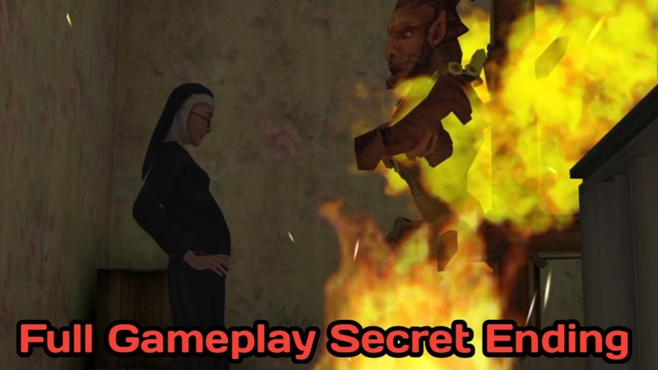 Full Gameplay Secret Ending - Evil Nun 2 Version 1.1.7