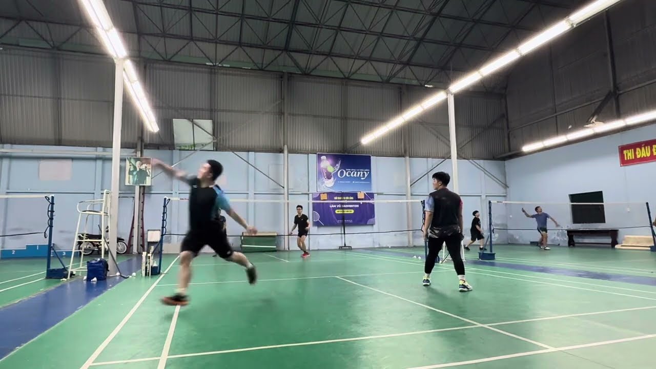Men vs Mixed Doubles : Quân - Triều vs TRung - Danh | Trận đấu lăn và lết =)) | 9 G B Team