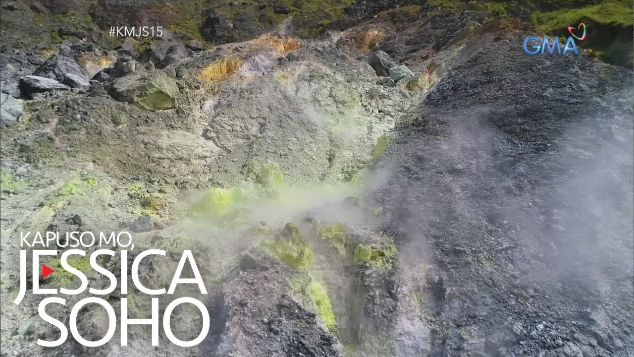 Kapuso Mo, Jessica Soho: Mga bundok sa Cordillera, nagkukulay asul at bumubuga ng mainit na usok!