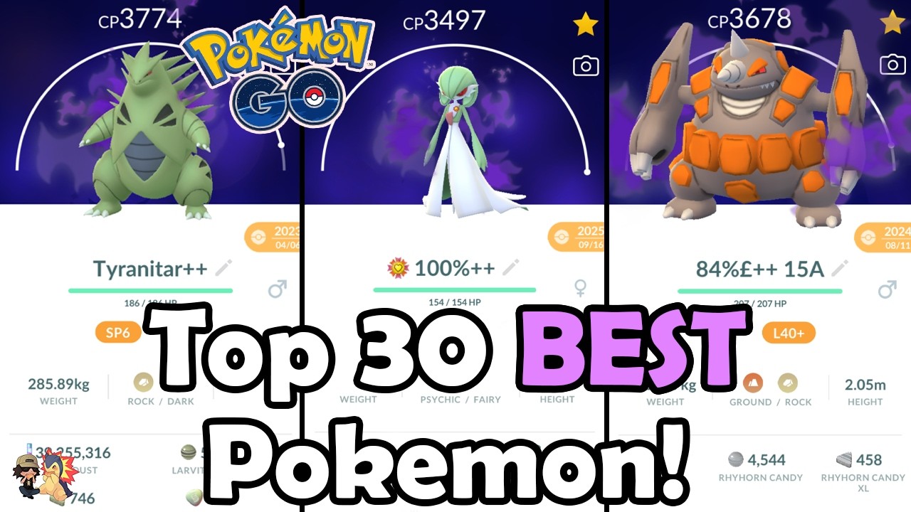 TOP 30 BEST SHADOW NON-LEGENDARY POKEMON TO POWER UP in Pok&eacute;mon GO! (2026)