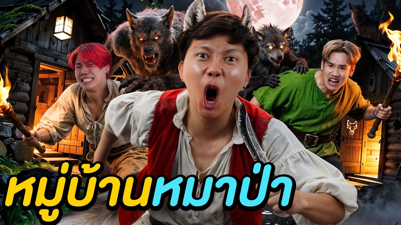 1 คืนหลอนใน หมู่บ้านลับแล ! ( มนุษย์หมาป่า VS ชาวบ้าน )