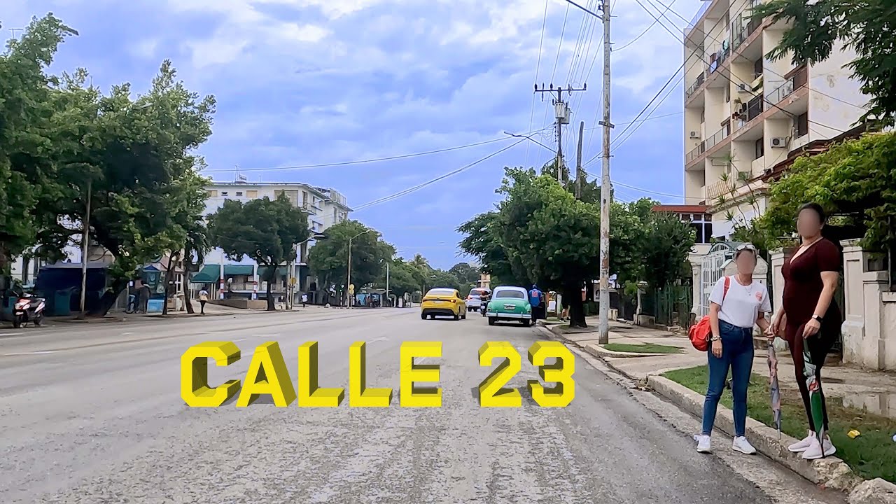 Así está AHORA la calle 23 en La Habana