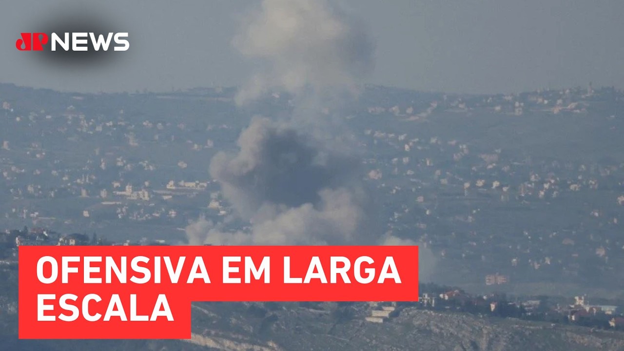 Aviões israelenses bombardeiam Líbano e Irã