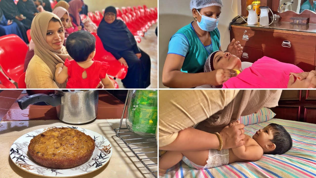 Wedding function | Ayurvedic Facial | At my in-laws | Kalathappam recipe | Kerala Vacation Vlog