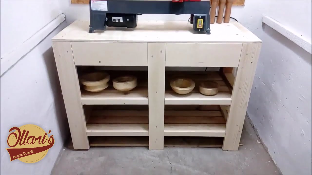 Make a Drawer Cabinet from Pallets