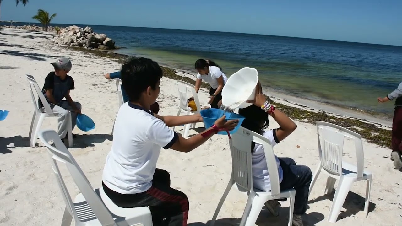 🏖️ Para concientizar a la niñez en temas ambientales inauguramos “Ecoacción Mensual” en PlayaBonita🌊