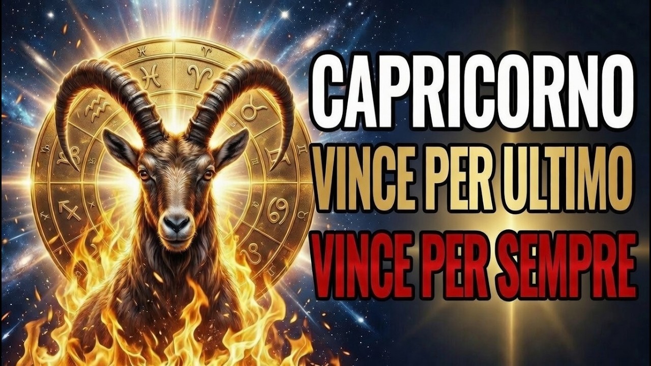 ♑ Capricorno: il segno che vince per ultimo e vince per sempre!