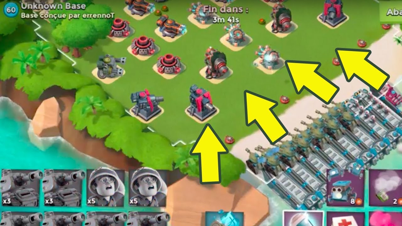 J'ATTAQUE LES BASES DE MES ABONNES ! #1 - BOOM BEACH