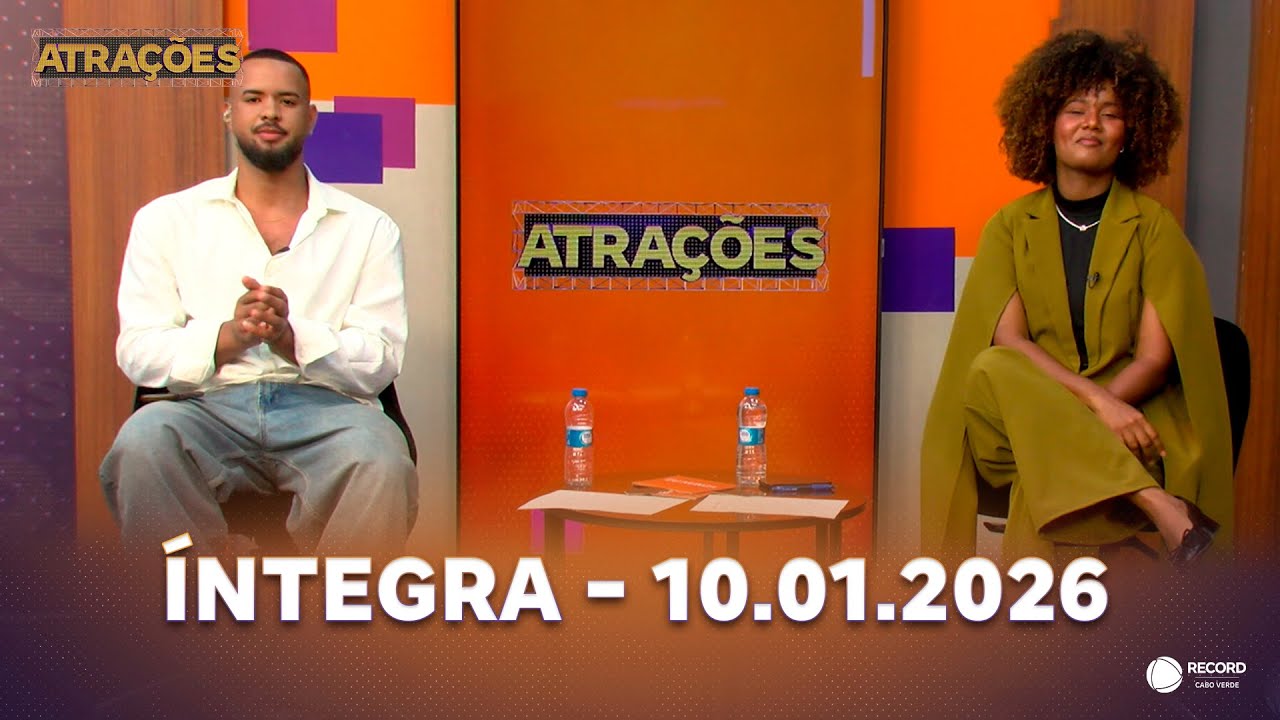 ATRAÇÕES ÍNTEGRA - 10.01.2026: Gil Morreira, Rahiz, John Rikinhu, LDI
