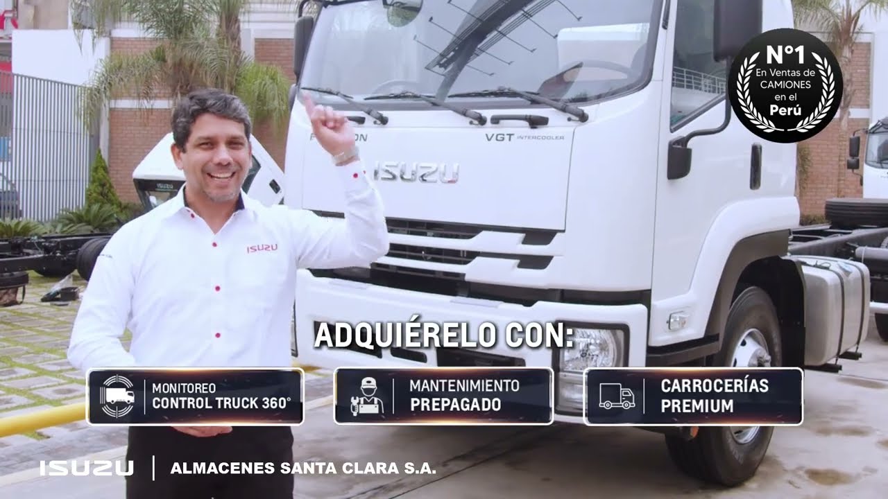 Cami&oacute;n Isuzu FVZ 20 Toneladas | Con&oacute;celo en Almacenes Santa Clara