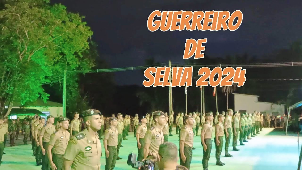 Formatura dos Guerreiros de Selva - CIGS 2024