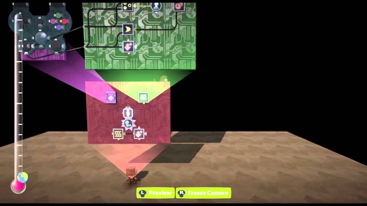 How to make a 3D sackbot with seamless rotation. LBP3 PS4