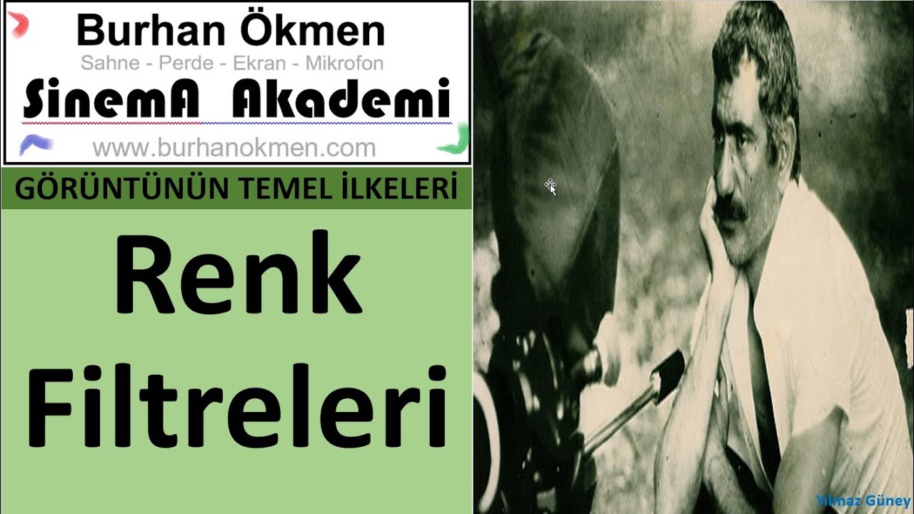 GTI.11.a - Renk Filtreleri, (Görüntünün Temel İlkeleri)