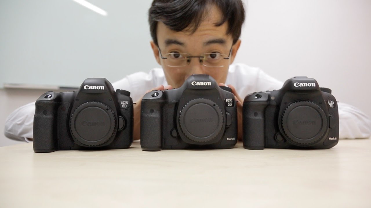 Canon 7D Mark II vs 5D Mark III vs 6D