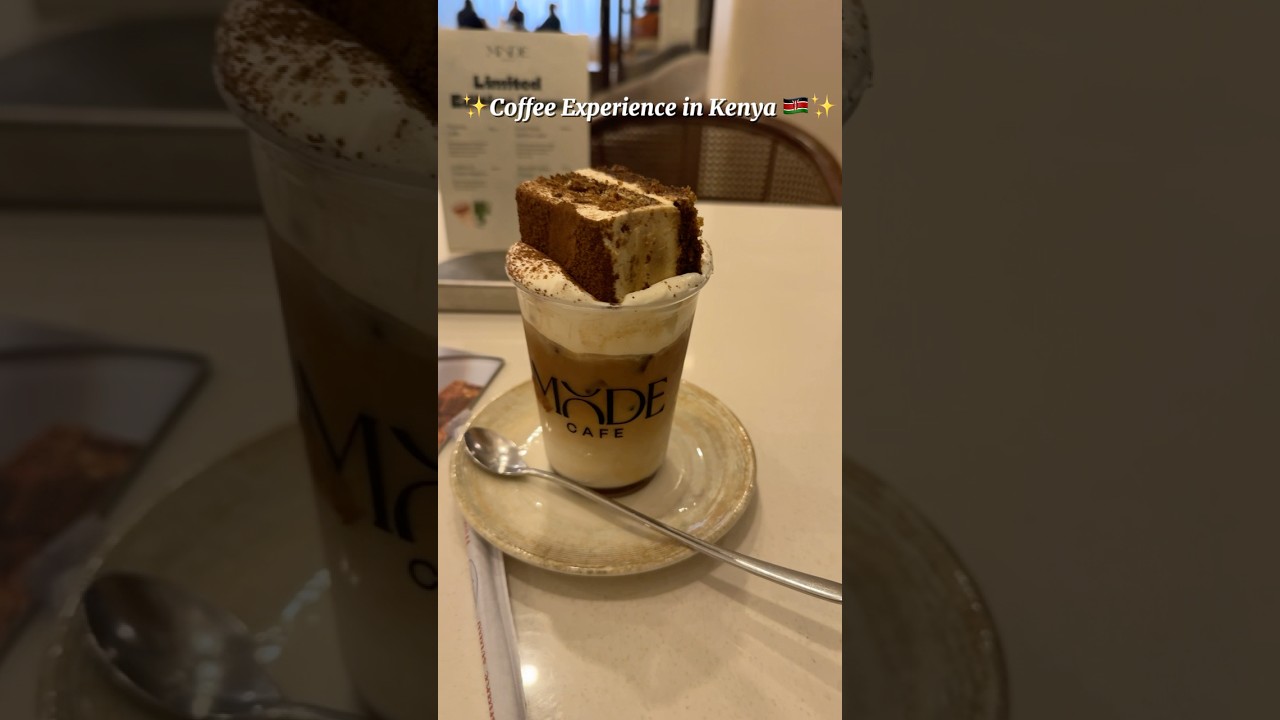 Coffee Experience in Kenya 🇰🇪 | Let me know which Cafe and Drink to try NEXT