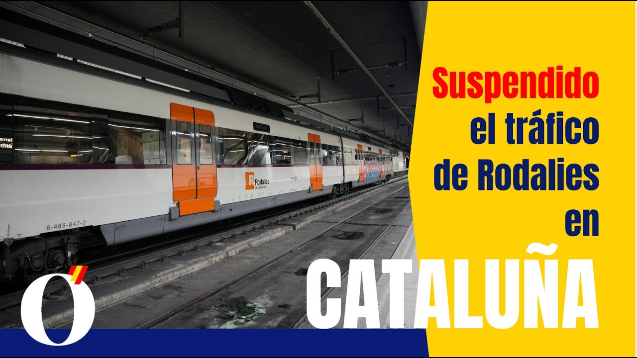 Rodalies seguirá suspendida durante este domingo en toda Cataluña