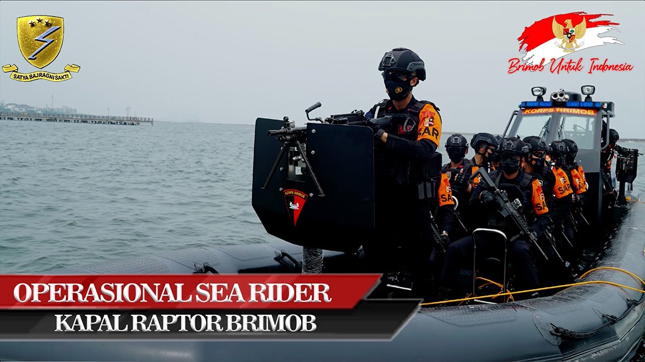 SEA RIDER KORPS BRIMOB POLRI