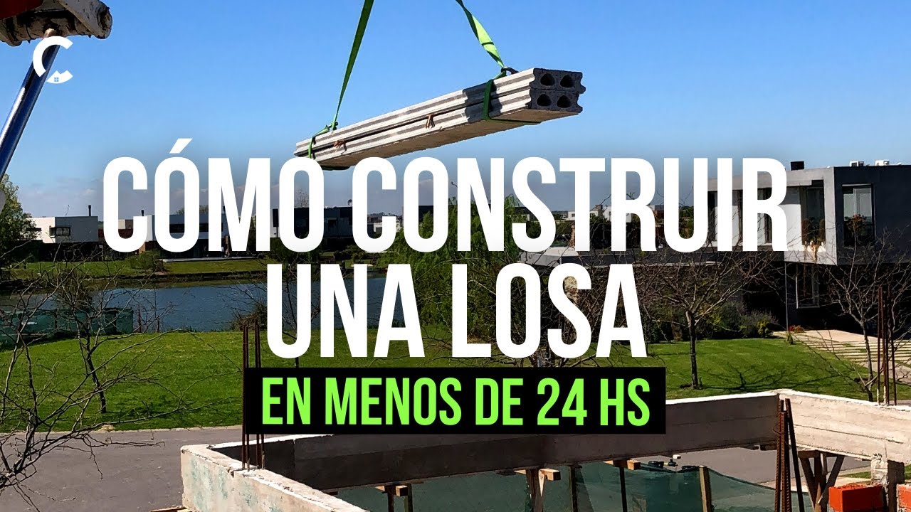 COMO CONSTRUIR UNA LOSA EN 24HS