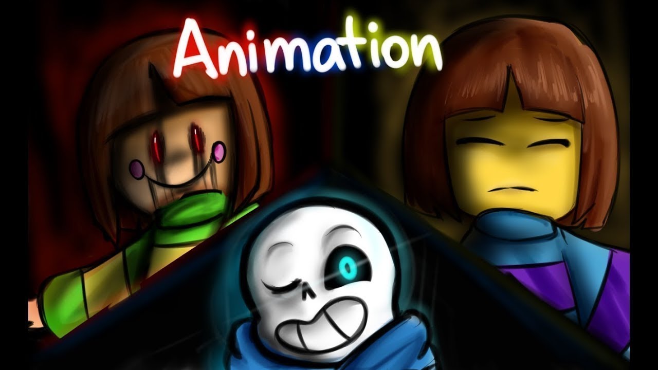 GLITCHTALE - BEKLENEN AN GELDİ (CHARA vs SANS)