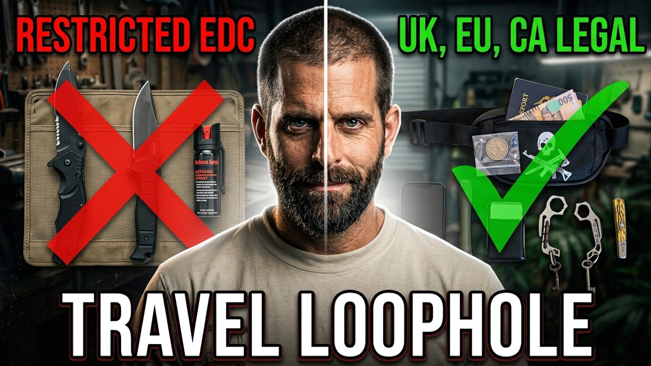 International Travel EDC ( UK EU California Legal Every Day Carry)