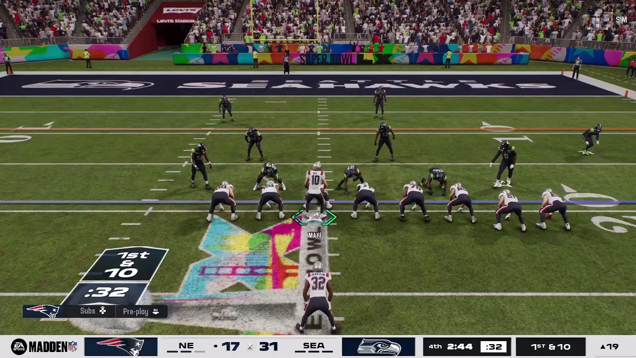 Patriots VS Seahawks SUPERBOWL LX
