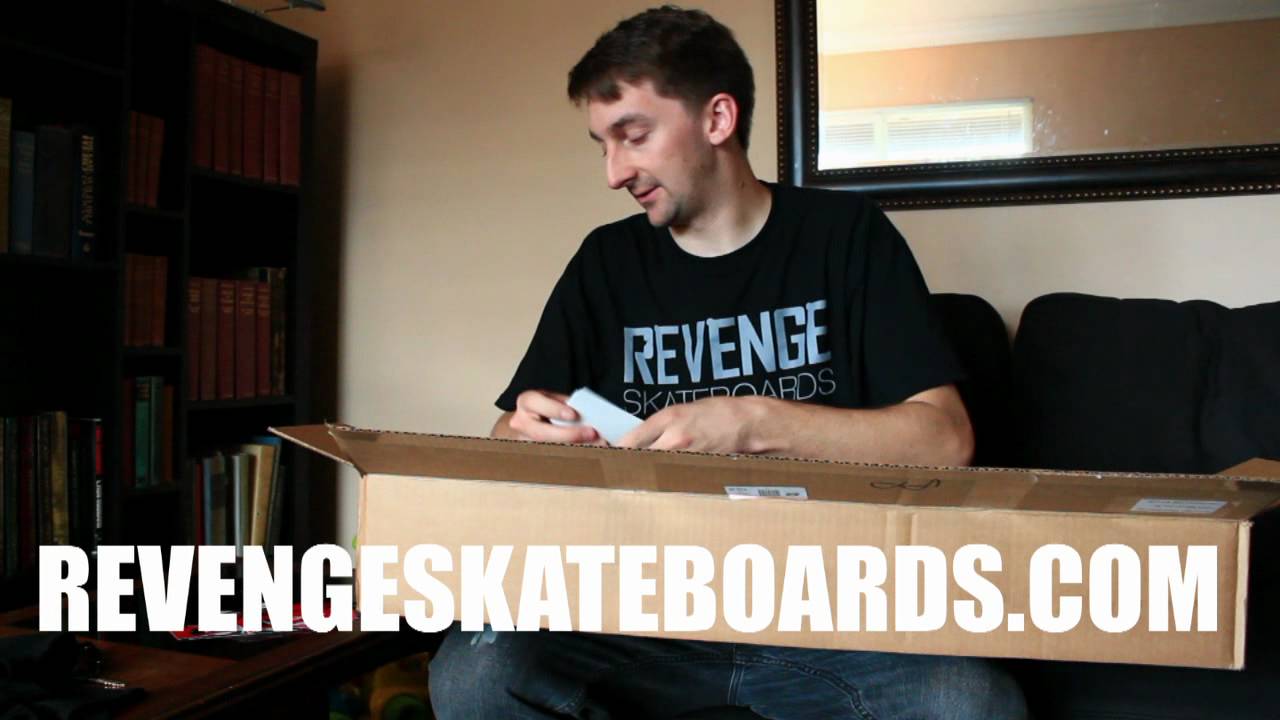 REVENGE SKATEBOARDS UNBOXING by AARON KYRO