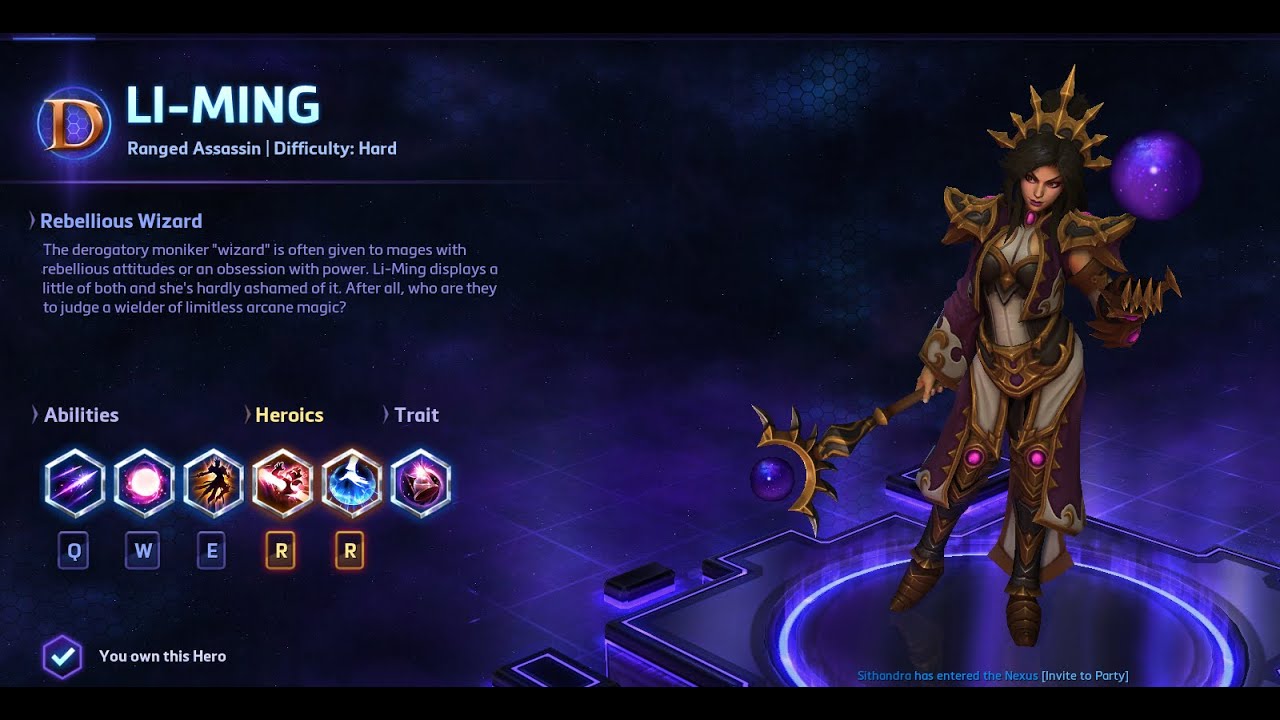 Heroes of the Storm - Li-Ming Guide