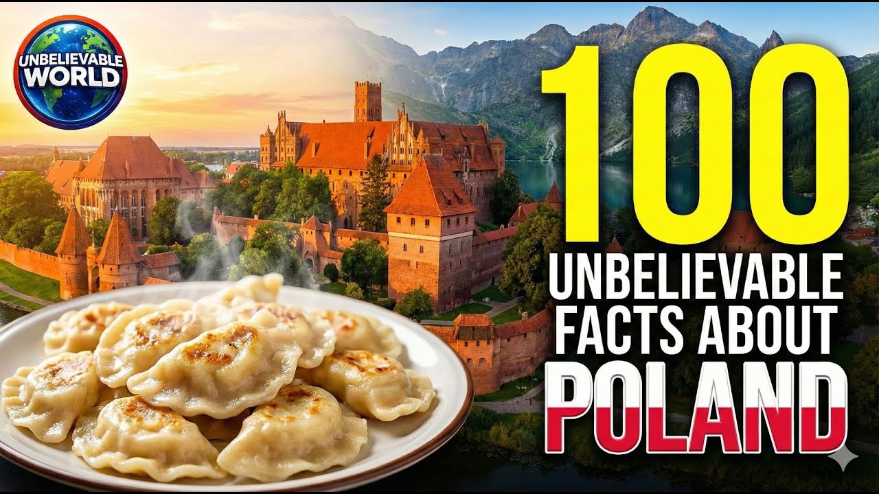 100 unbelievable facts about POLAND 🇵🇱🌍