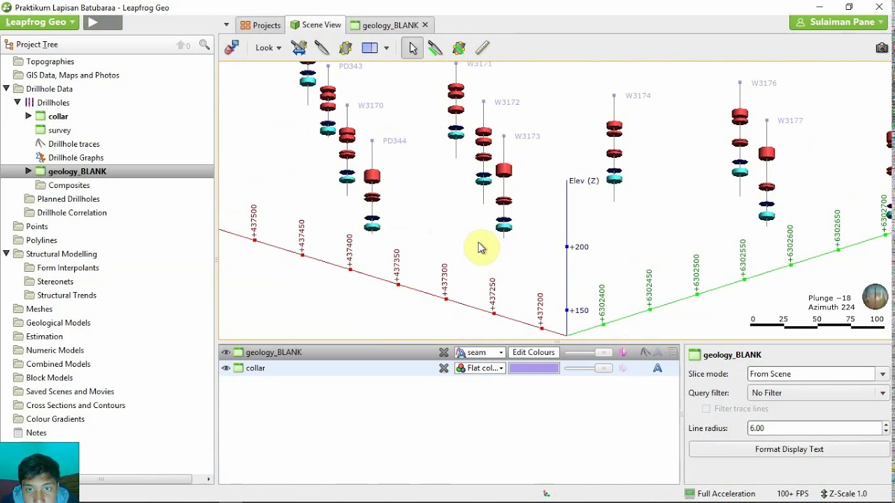 Tutorial Praktikum Lapisan Batubara Menggunakan Aplikasi Leapfrog