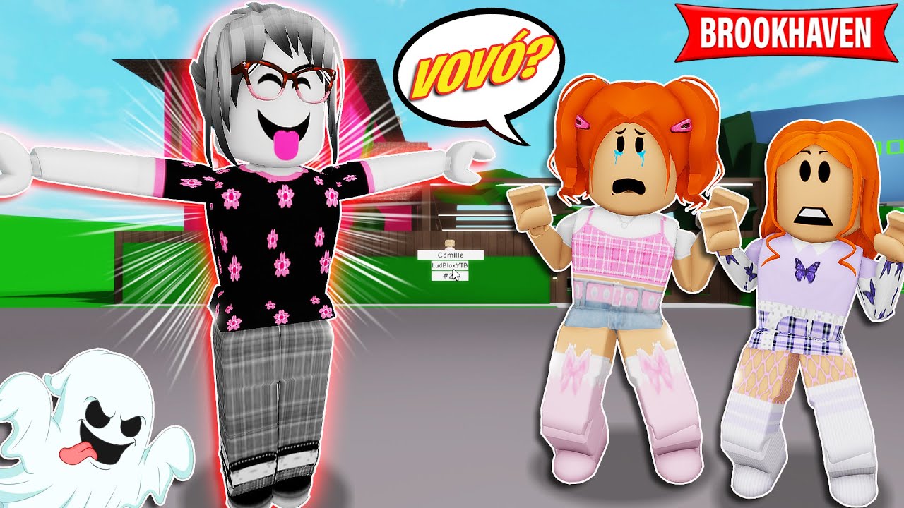DESCOBRIMOS O GRANDE SEGREDO DA VOVÓ | Historinhas no Brookhaven Roblox | Bibi e Lud