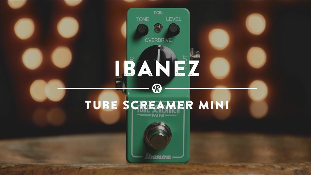 Ibanez Tube Screamer Mini | Демонстрационное видео реверберации