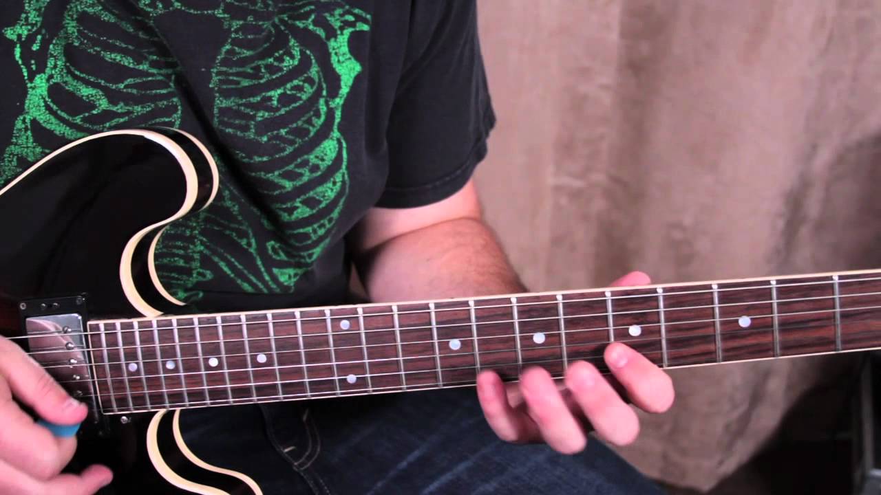 Guitar Lesson - How to Play - Classic Rock inspired by Lynyrd Skynyrd That Smell