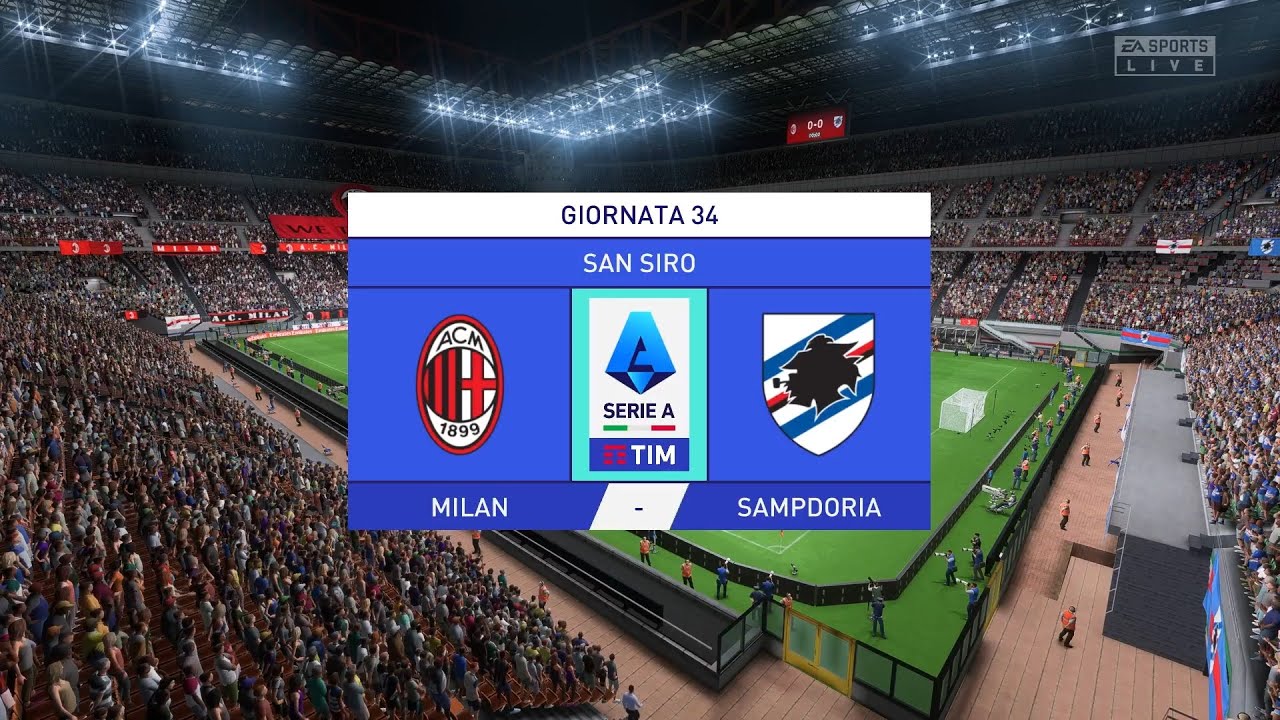 AC Milan vs Sampdoria | Serie A | FIFA 23 Simulation