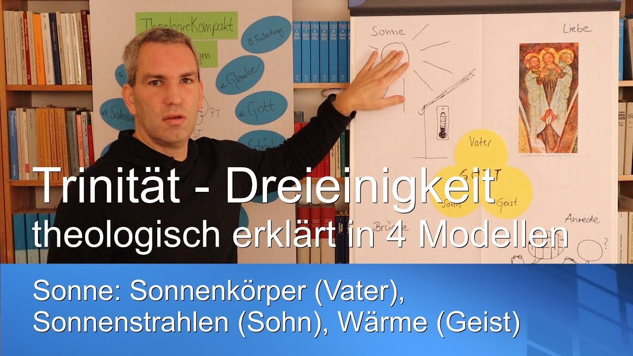 Trinität - Dreieinigkeit: theologisch erklärt in 4 Modellen - TheoLogo mit Pfr. Dr. Wolfram Kerner