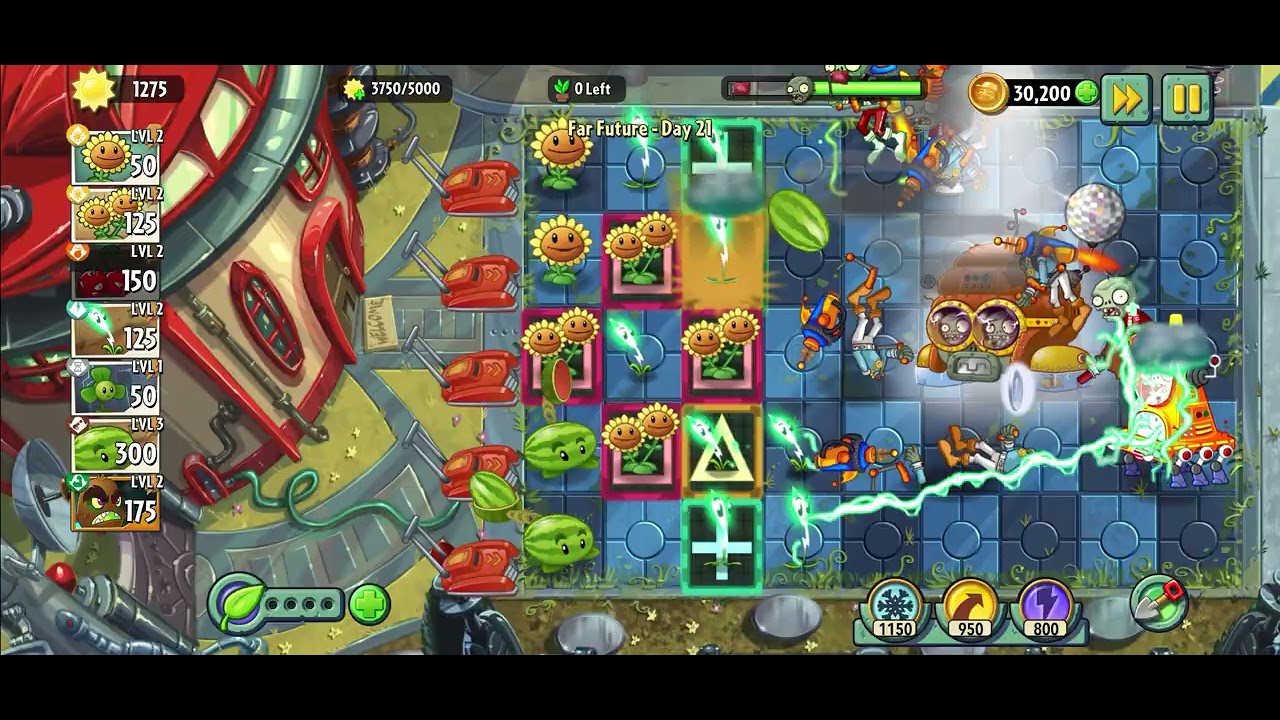 Далекое будущее. День 21. PvZ2 