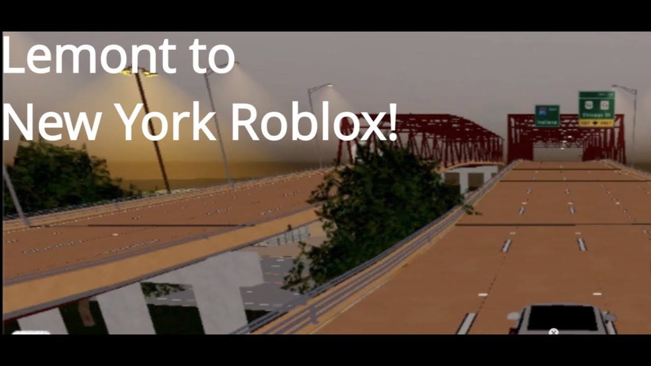 Road Trip! Lemont Illinois to New York Roblox!